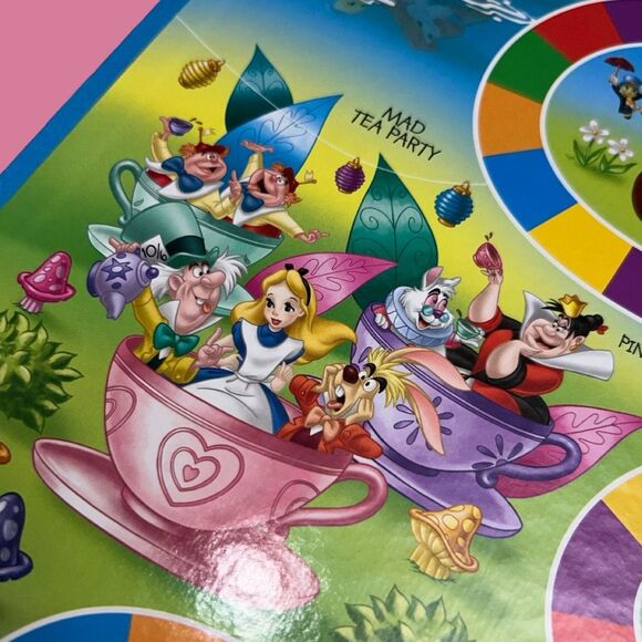 Candy Land Disney Theme Park Edition Board Game Belle Mickey Peter Pan Complete - Picture 4 of 15